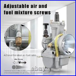 NIBBI Carburetor, PWK 28MM Carburetor Fit for 200cc 225cc 250cc ATV Pit PWK28