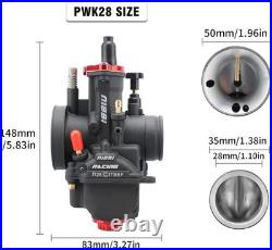 NIBBI Carburetor PWK 28mm Motorcycle, 200cc-250cc Power Carb With PWK-28mm