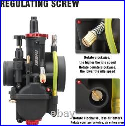 NIBBI Carburetor PWK 28mm Motorcycle, 200cc-250cc Power Carb With PWK-28mm