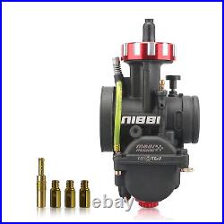 NIBBI Racing Carburetor PWK 38mm with Carb Jets Fits Suzuki RM 125 RM125 1975-2007