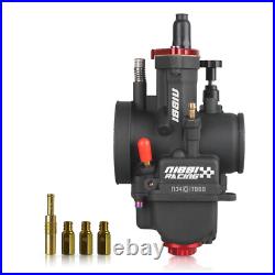 NIBBI Racing PWK 34mm Carburetor with Jets Fits Yamaha YZ 400 YZ400 1976-1979 Carb