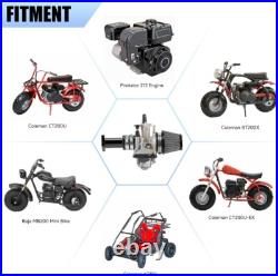 PWK24 24mm Carburetor for Predator 212 196/224cc Coleman CT200U BT200X MB200