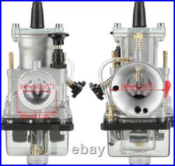 PWK24 24mm Carburetor for Predator 212 196/224cc Coleman CT200U BT200X MB200