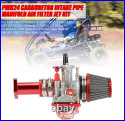 PWK 24mm Carburetor for Predator 212 196cc 224cc Coleman CT200U BT200X MB200