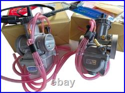 Pair of 38mm Keihin PWK Airstriker Carburetor's for Yamaha Banshee 350 YFZ350