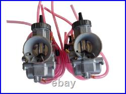 Pair of 38mm Keihin PWK Airstriker Carburetor's for Yamaha Banshee 350 YFZ350 Pair of 38mm Keihin PWK Airstriker Carburetor's for Yamaha Banshee 350 YFZ350