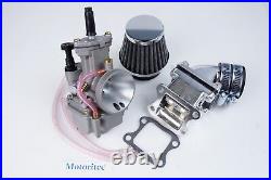 Performance 24mm PWK Carburetor Intake for Honda DIO 50 to 80cc 90 125 AF18E TW