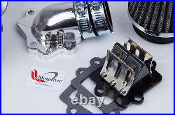 Power intake 24mm Carburetor for Apex Aeon 50cc 70cc 90cc 2T ATV Quads US TX