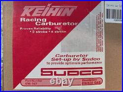 Sudco Keihin Racing Carburetor 016-167 PWK38 QAS 2 Stroke 4 Stroke