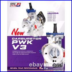 Uma Racing Carb PWK28mm Motorcycle Carburetor for Dirt Pit bicycle ATV Go Kart Q