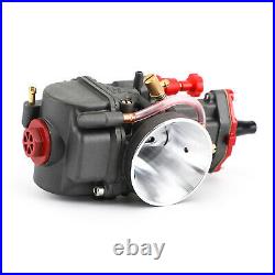 Universal Carburetor 34mm OKO 2-Stroke Racing Flat Side PWK Carb With Power Jet A1
