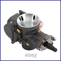 Universal Carburetor 34mm OKO 2-Stroke Racing Flat Side PWK Carb With Power Jet F7