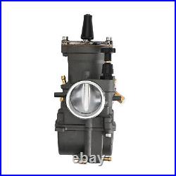 Universal Carburetor 34mm OKO 2-Stroke Racing Flat Side PWK Carb With Power Jet T7