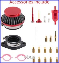 Versatile PWK 34mm Racing Carburetor for 125cc-250cc Engines Easy Install