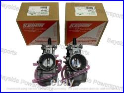 Yamaha Banshee 28MM Keihin PWK Carburetors (Pair) Pre Jetted With Throttle Cable