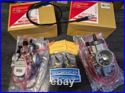 Yamaha Banshee 350 Keihin 38mm PWK Air Striker Carbs Pair + Cable Jets