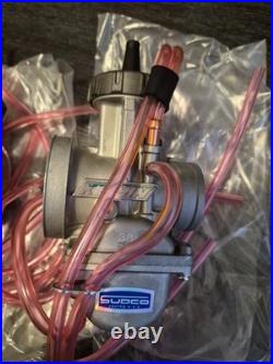 Yamaha Banshee 350 Keihin 38mm PWK Air Striker Carbs Pair + Cable Jets