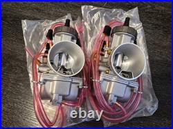 Yamaha Banshee YFZ350 Dual 38mm Performance Carburetors Carbs Tuned + Cable Jets