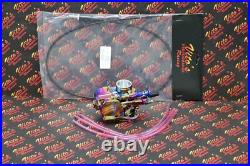 Yamaha Blaster 28mm PWK Carburetor Kit + Vito's Cable – Titanium Finish