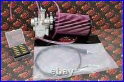 Yamaha Blaster 28MM 28 Carb Carburetor PWK Kit + K+N filter + jet kit + cable